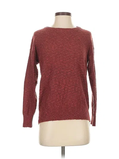 Pre-owned American Eagle Outfitters Pullover Sweater In Burgundy