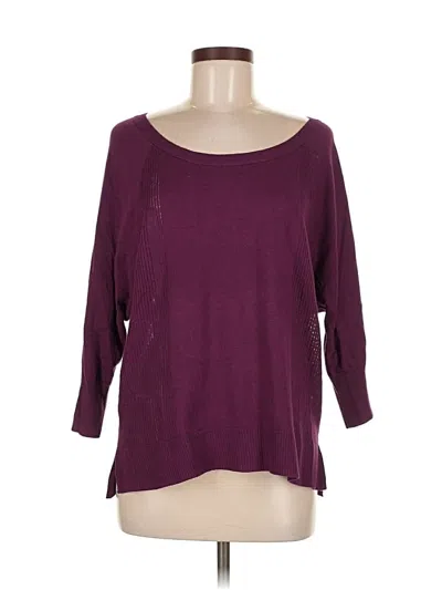 Pre-owned American Eagle Outfitters Pullover Sweater In Burgundy