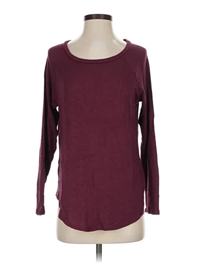 Pre-owned American Eagle Outfitters Pullover Sweater In Burgundy