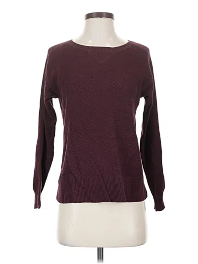 Pre-owned American Eagle Outfitters Pullover Sweater In Burgundy