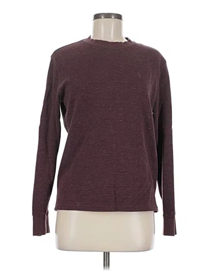 Pre-owned American Eagle Outfitters Pullover Sweater In Burgundy