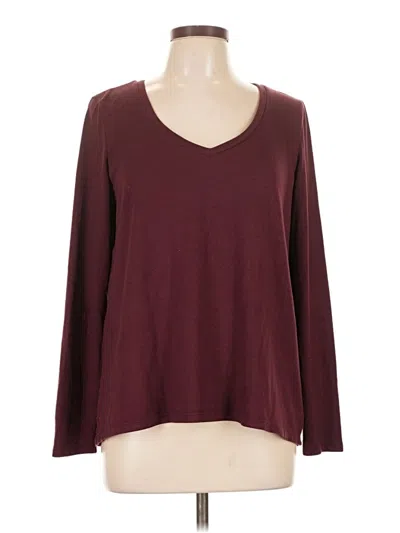 Pre-owned American Eagle Outfitters Pullover Sweater In Burgundy