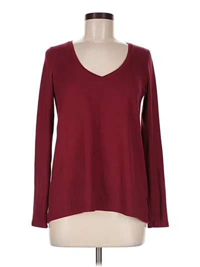 Pre-owned American Eagle Outfitters Pullover Sweater In Burgundy