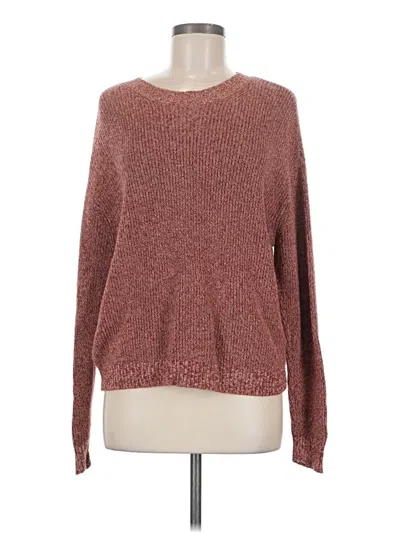 Pre-owned American Eagle Outfitters Pullover Sweater In Burgundy