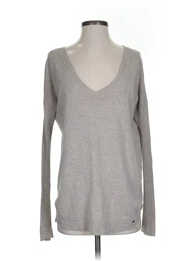 Pre-owned American Eagle Outfitters Pullover Sweater In Gray