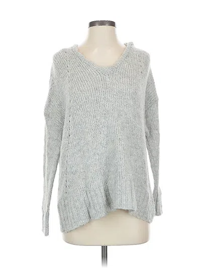Pre-owned American Eagle Outfitters Pullover Sweater In Gray