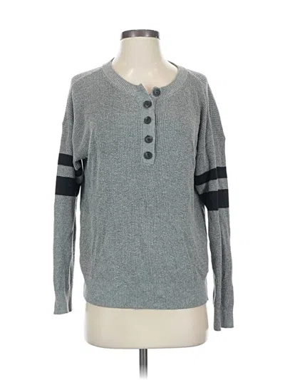 Pre-owned American Eagle Outfitters Pullover Sweater In Gray