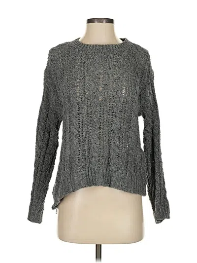 Pre-owned American Eagle Outfitters Pullover Sweater In Gray