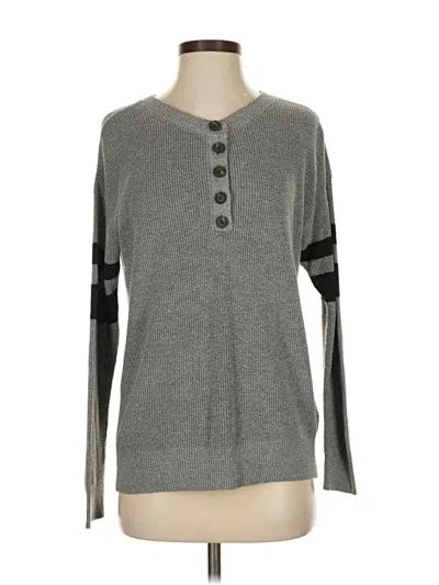 Pre-owned American Eagle Outfitters Pullover Sweater In Gray