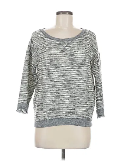 Pre-owned American Eagle Outfitters Pullover Sweater In Gray
