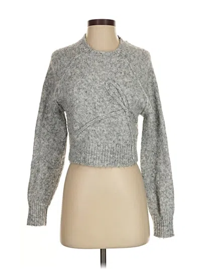 Pre-owned American Eagle Outfitters Pullover Sweater In Gray