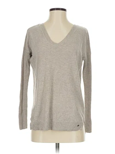 Pre-owned American Eagle Outfitters Pullover Sweater In Gray