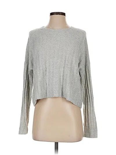 Pre-owned American Eagle Outfitters Pullover Sweater In Gray