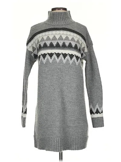 Pre-owned American Eagle Outfitters Pullover Sweater In Gray