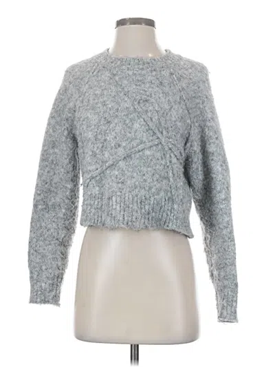 Pre-owned American Eagle Outfitters Pullover Sweater In Gray