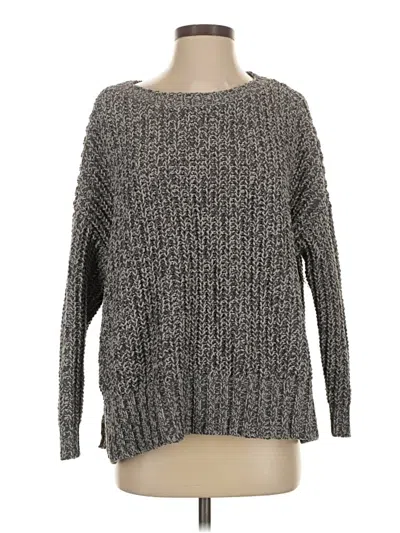 Pre-owned American Eagle Outfitters Pullover Sweater In Gray