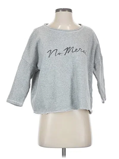 Pre-owned American Eagle Outfitters Pullover Sweater In Gray