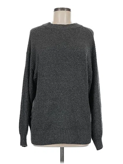 Pre-owned American Eagle Outfitters Pullover Sweater In Gray