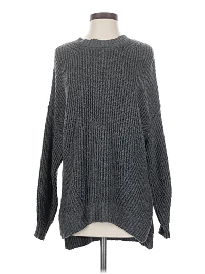 Pre-owned American Eagle Outfitters Pullover Sweater In Gray