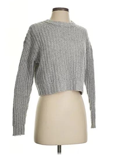 Pre-owned American Eagle Outfitters Pullover Sweater In Gray