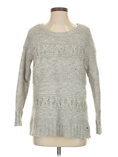 Pre-owned American Eagle Outfitters Pullover Sweater In Gray
