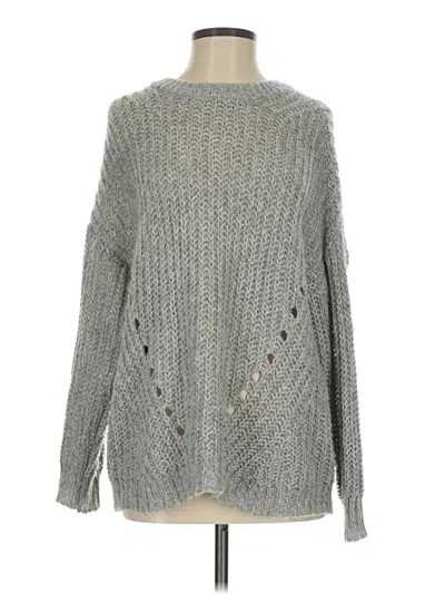 Pre-owned American Eagle Outfitters Pullover Sweater In Gray