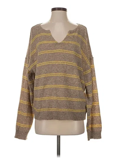 Pre-owned American Eagle Outfitters Pullover Sweater In Gray