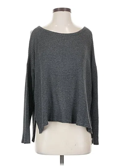 Pre-owned American Eagle Outfitters Pullover Sweater In Gray