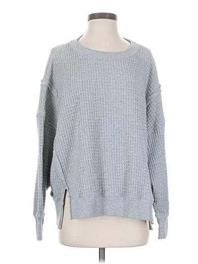 Pre-owned American Eagle Outfitters Pullover Sweater In Gray