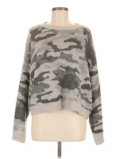 Pre-owned American Eagle Outfitters Pullover Sweater In Gray