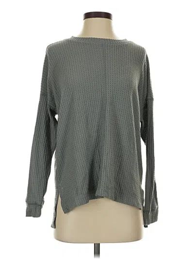 Pre-owned American Eagle Outfitters Pullover Sweater In Gray