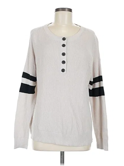 Pre-owned American Eagle Outfitters Pullover Sweater In Gray