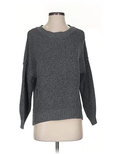 Pre-owned American Eagle Outfitters Pullover Sweater In Gray