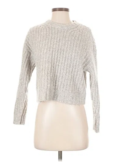 Pre-owned American Eagle Outfitters Pullover Sweater In Gray