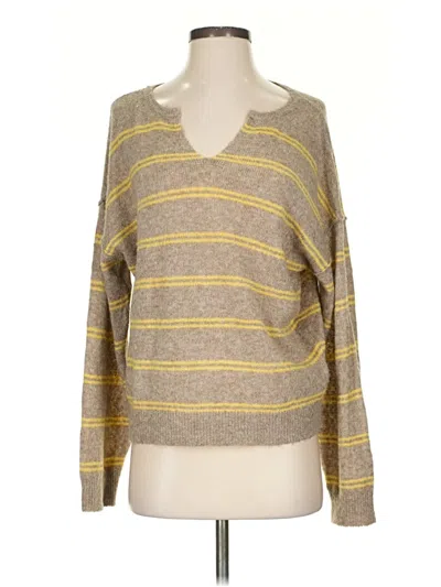 Pre-owned American Eagle Outfitters Pullover Sweater In Gray