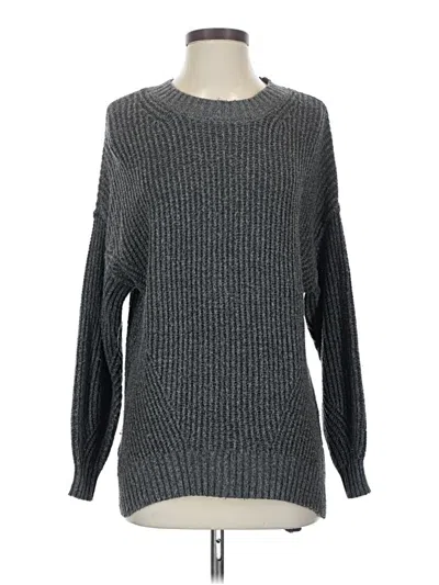 Pre-owned American Eagle Outfitters Pullover Sweater In Gray