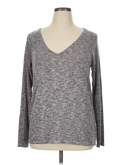 Pre-owned American Eagle Outfitters Pullover Sweater In Gray