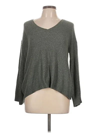 Pre-owned American Eagle Outfitters Pullover Sweater In Gray