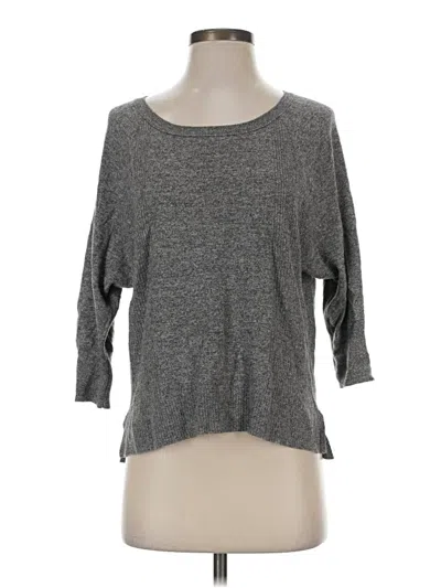 Pre-owned American Eagle Outfitters Pullover Sweater In Gray