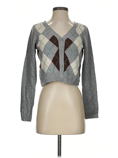 Pre-owned American Eagle Outfitters Pullover Sweater In Gray