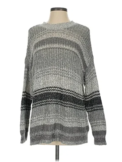 Pre-owned American Eagle Outfitters Pullover Sweater In Gray