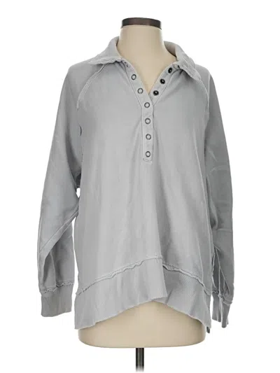 Pre-owned American Eagle Outfitters Pullover Sweater In Gray