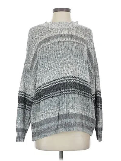 Pre-owned American Eagle Outfitters Pullover Sweater In Gray