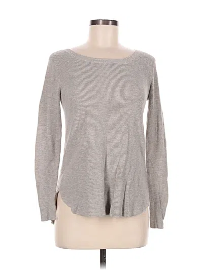 Pre-owned American Eagle Outfitters Pullover Sweater In Gray