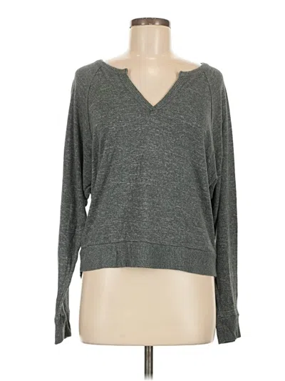 Pre-owned American Eagle Outfitters Pullover Sweater In Gray