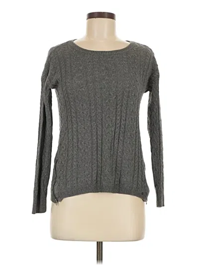 Pre-owned American Eagle Outfitters Pullover Sweater In Gray