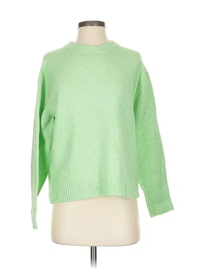 Pre-owned American Eagle Outfitters Pullover Sweater In Green