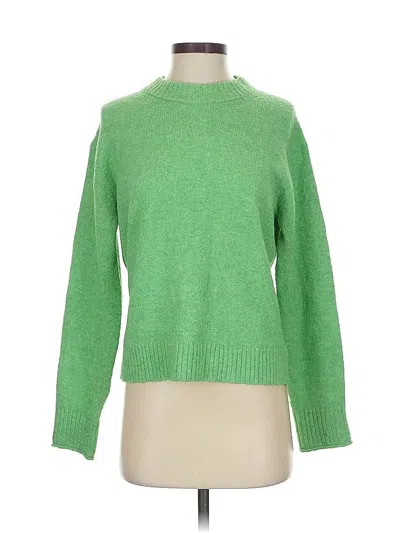 Pre-owned American Eagle Outfitters Pullover Sweater In Green