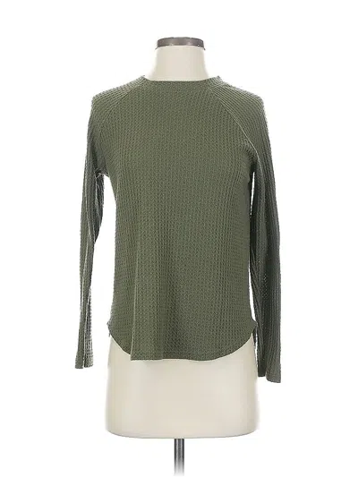 Pre-owned American Eagle Outfitters Pullover Sweater In Green