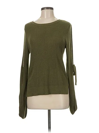 Pre-owned American Eagle Outfitters Pullover Sweater In Green